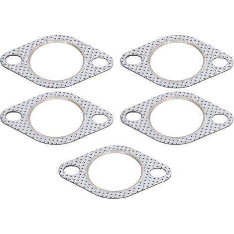 QORVA-Joint de bride de tuyau d'échappement 2 pouces, 5 pièces, résistance à haute température pour collecteur Turbo, tuyaux de décharge