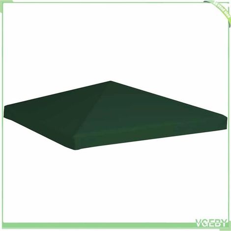 Toile de toit belvédère - FAFEICY - 44779 - 310 g/m² - 3 x 3 m - Vert (1/5)
