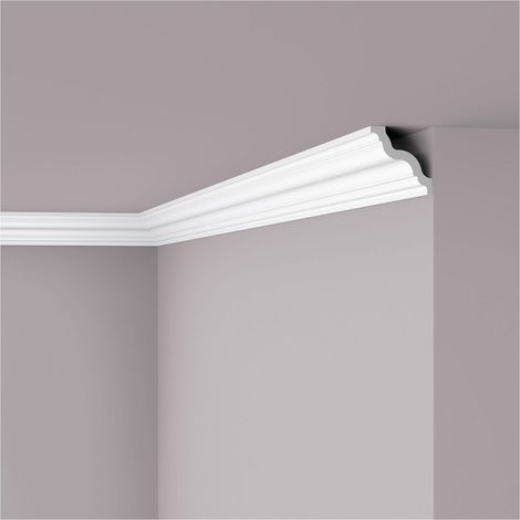 NMC GR-box-10 NOMASTYL Noel Marquet 1 carton 10 pièces Corniche design intemporel classique blanc 20 m (1/4)