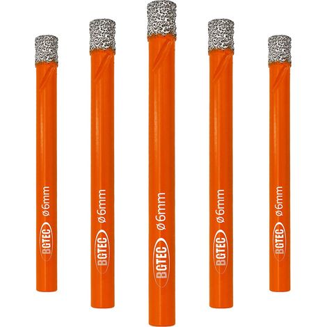 Foret Diamant Carrelage 5 Pièces 6mm Meche Carrelage (1/5)