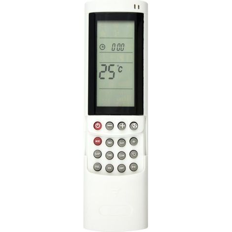 Télécommande de remplacement pour climatiseur Airwell RC08B (1/3)