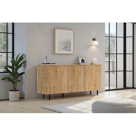 Buffet/bahut contemporain 180 cm chêne cadiz Marley (1/5)