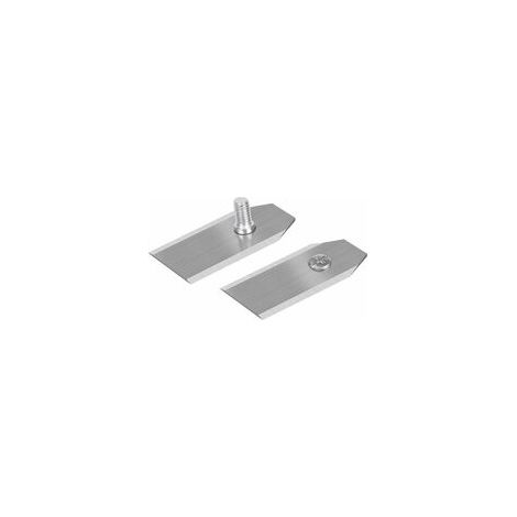 Lames en alliage de titane pour toutes les tondeuses robot Husqvarn/Robot/Yardforce/Gardena 0,75 mm, lames de rechange pour les modèles 105, 310, 315, 320, 420, 430X, (1/3)