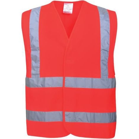 Portwest Gilet Hi-Vis Baudrier &... Rouge (1/4)
