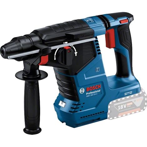 Perforatore senza fili SDS-plus BOSCH 0611923001 GBH 18V-24 C Professionale in L-boxx 238 (senza batterie, senza caricabatterie) (1/6)