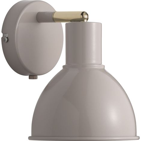 Applique murale POP Métal Beige, H.20 - IP20 - E27 /Nordlux Intérieur (1/4)