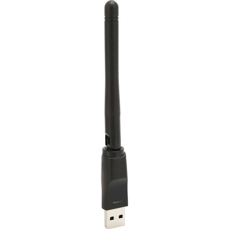 Adaptateur WiFi USB MT7601 150Mbps Carte Réseau sans Fil Antenne Intégrée pour PC Portable et Bureau Windows (1/5)