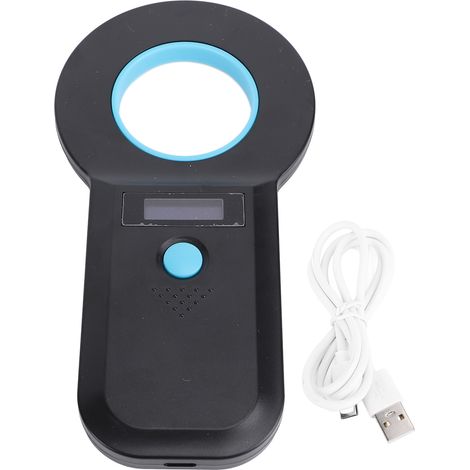 Scanner de puces pour animaux de compagnie, Bluetooth, USB C, Portable, lecteur de puces d'animaux, 128, stockage de données pour EMID FDX-B (1/5)