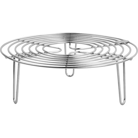 Support de Cuisson à la Vapeur en Acier Inoxydable Grille Refroidissement Cuisson Ronde Rack à Vapeur Supports de Grille pour la (1/5)