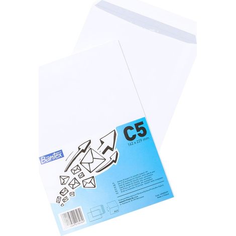 Sobres Bantex C5 HK blancos (50) 400089389 (1/5)