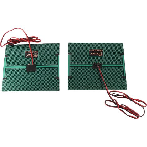 2 modules de panneaux solaires DC5V 500mA en silicium polycristallin avec câble de 100 cm (1/5)