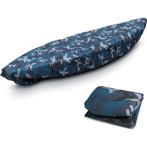 Schutzhülle für Kajak, robuste Bootsabdeckung, staubdicht und langlebig, geeignet für Boote, Kajaks und Kanus im Garten (1/5)