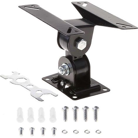 Support mural pivotant à 180° pour téléviseur LCD, LED, plasma à écran plat de 14 à 24 pouces (1/5)