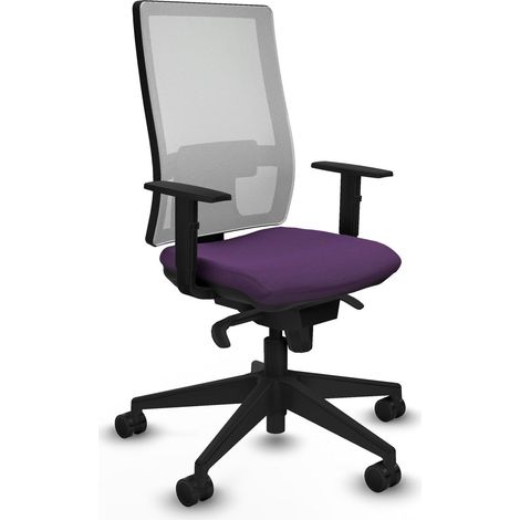 Piqueras y Crespo Horna Chaise de bureau violet (1/3)