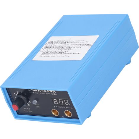 Machine de soudage par points professionnelle, machine de soudage par points à batterie 18650, machine de soudage par points haute puissance 5000W, norme européenne AC100-240V. (1/5)