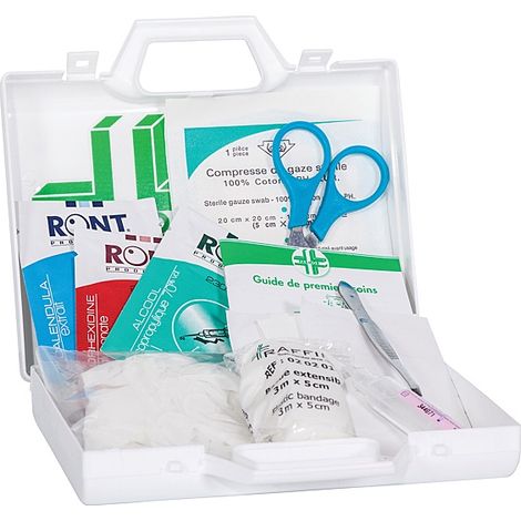 VALISE DE SECOURS FARMOR INDIVIDUELLE POUR 1 PERSONNE -FAR2000PP (1/2)
