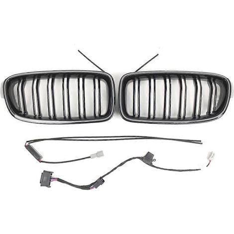 Frontgrill mit LED-Beleuchtung im Rennsport-Stil für BMW 3er F30 F31 (2013–2018) CIC 51130054493 51130054494 (1/5)
