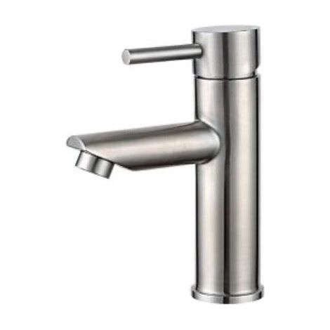 ROBINET DE LAVABO SUR PLAGE 002 EN LAITON NICKEL BROSSÉ COLLECTION EAS (1/5)