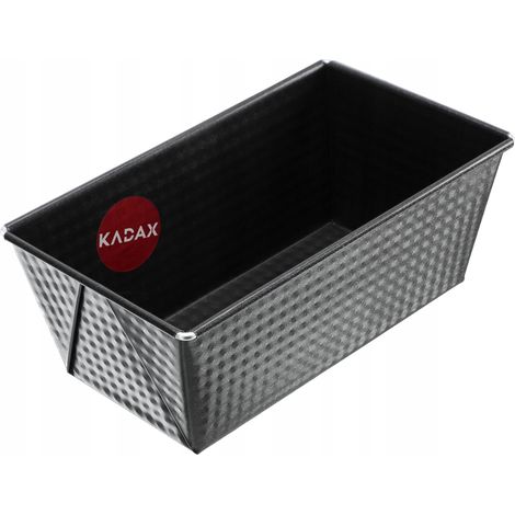 KADAX Backform, mit Antihaftschicht, Grau, 31 x 15,5 cm