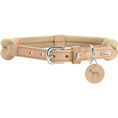 Collare per Cani Hunter Malia Beige L 50-59 cm (1/5)