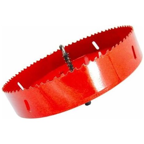 Scie-Cloche Bimétallique Ø200 mm, Trépan pour Bois Plastique PVC Panneaux de Fibres et Métaux Mous (1/5)