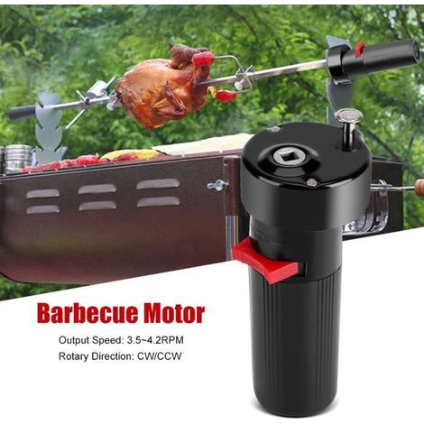 Moteur de rotateur de barbecue - HEN - DC 1.5V D - Alimenté par Batterie - Solide - BBQ Rôti (1/4)