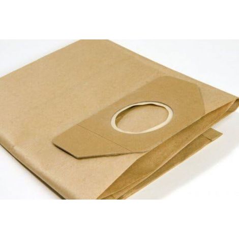 Pack de 10 sacs d'aspirateur pour Kärcher A 2675 Jubilé, WD3200, WD3300 SE4001