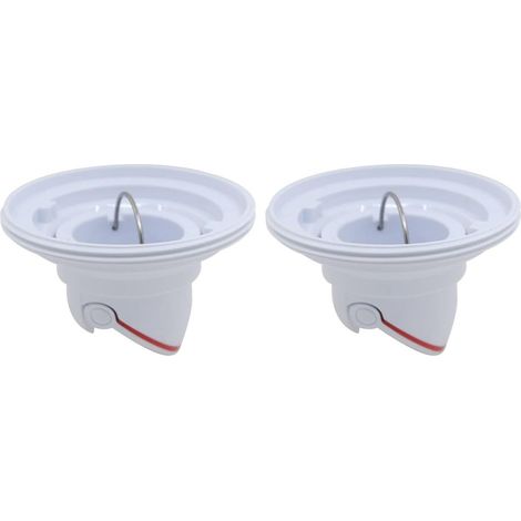 Drain de Sol Anti Odeur Douche Bouchon Anti Odeur Machine à Laver désodorisant vidange Lave Linge Siphon Salle Bain (2pcs) (1/5)
