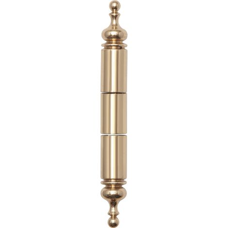 Aufsteckhülsen 18 mm für Steckband (Türband) 3-teilig Messing poliert