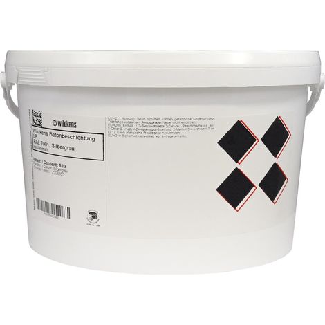 Wilckens Betonbeschichtung LF RAL 7001 Silbergrau 0,75l 12670100050