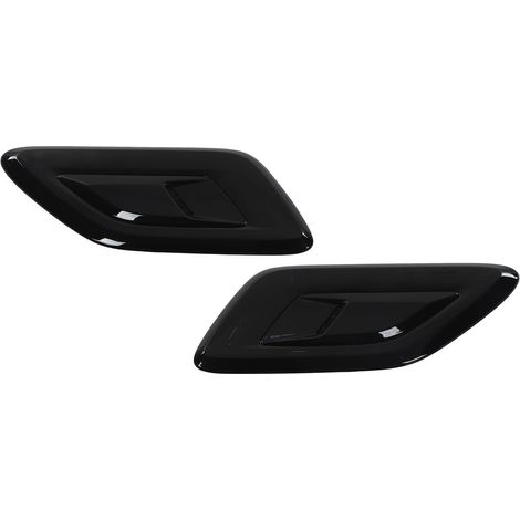 Calandre Dynamique Noire Brillant, Grille d'Aération de Capot, Remplacement pour Land Rover Range Rover Sport L494 Facelift 2018-2022 (1/5)