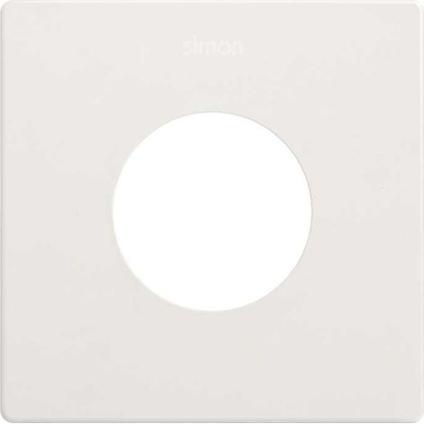 SIMON 270  Marco estética mínima para enchufe con 1 elemento blanco 27110610-090