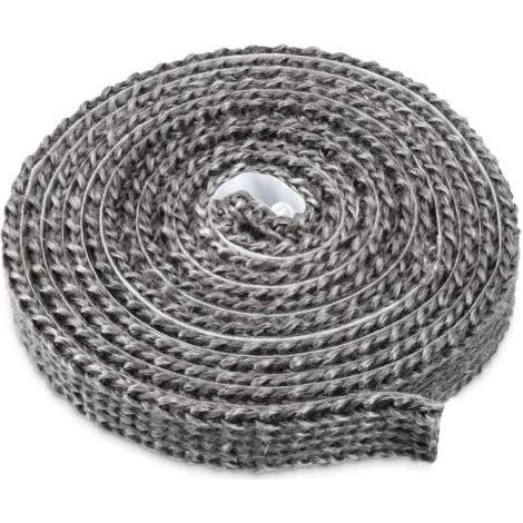 Selbstklebendes Hochtemperatur-Dichtungsband – Beständig bis 550 ° C – Abmessungen 3mm x 20mm x 3m – Für Holzöfen und Boiler (1/4)