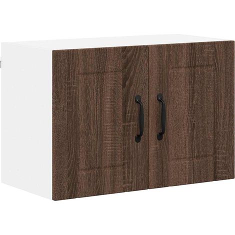 Meuble mural de cuisine，Armoire de cuisine avec étagère Chêne brun 60 x 31 x 40 cm CFW37735 (1/5)