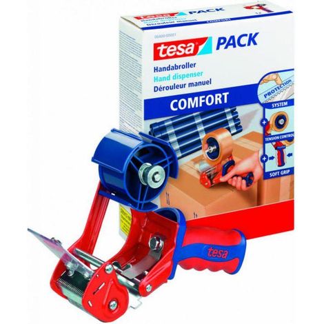 Juego de cinta adhesiva  portarrollos manual tesa® 6400 y cinta