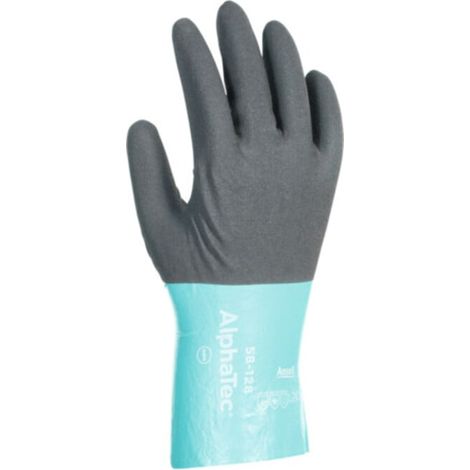 Ansell Chemikalienschutz-Handschuh-Paar AlphaTec 58-128, Handschuhgröße: 10