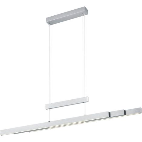 Lampada a Sospensione da Interno a LED in Metallo Nickel Opaco (1/5)