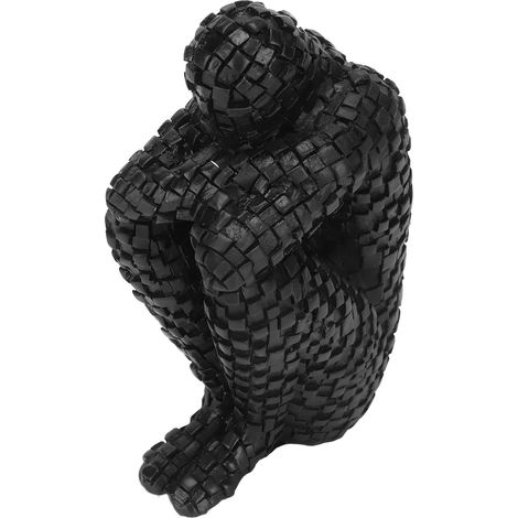 Sculpture Abstraite Contemporaine en Résine pour Décoration de Bureau, Design Moderne et Épuré (1/5)