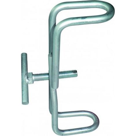 Taliaplast – Coulisseau simple pour piquet d'implantation en acier galvanisé – Poignée de serrage pour maintien efficace – 401502 (1/2)