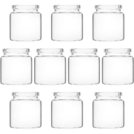 Glasröhrchen 10 Stück Kleinere Terrarien für Schreibtisch