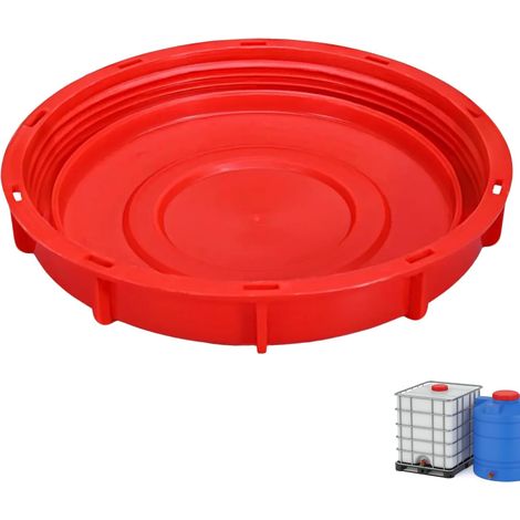 1 Bouchon Cuve 245mm, DN225 Pour Réservoir IBC 1000l, Plastique Robuste, Jardin (1/5)