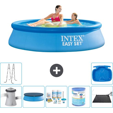 Intex Piscine Easy Set Ronde - 244x61 cm - 8-pièces S40769 (1/5)