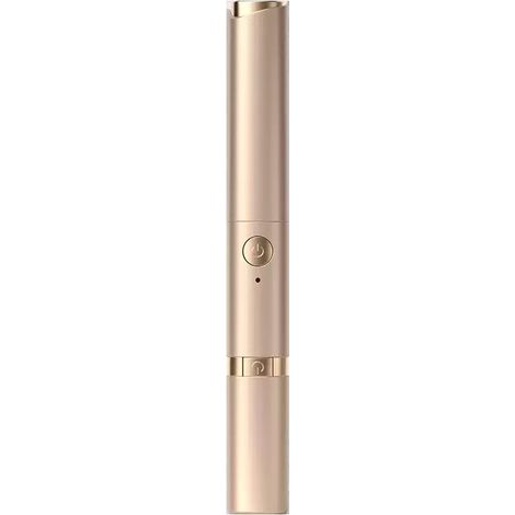 Recourbe-cils et taille-cils chauffants électriques 2-en-1, rechargeable, chauffage rapide en 20 secondes, or