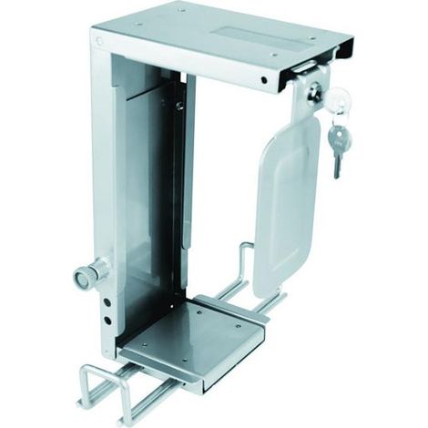 Roline Support CPU sous-table Argenté Réglable