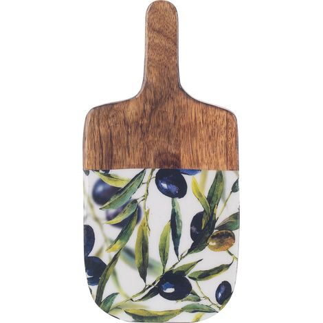 Signes Grimalt Küchentisch  Schnitt Oliventischkästen und Tabletts braun 15x30x2cm 25184