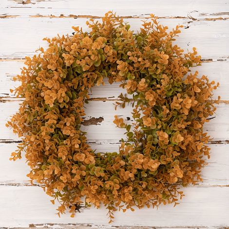Guirlande Artificielle - 45 cm - Pour Porte Extérieure ou Intérieure - Décoration Automnale - Style Ferme Rustique - 1 Pièce (1/5)