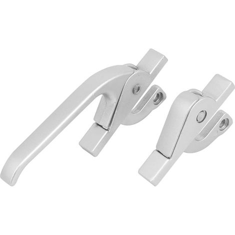 Zinklegierungsflügel-Doppelfenster-Verriegelungsgriff-Satz silbernes gris (b4f12cb3281aa4d5b9eb272ee (1/4)