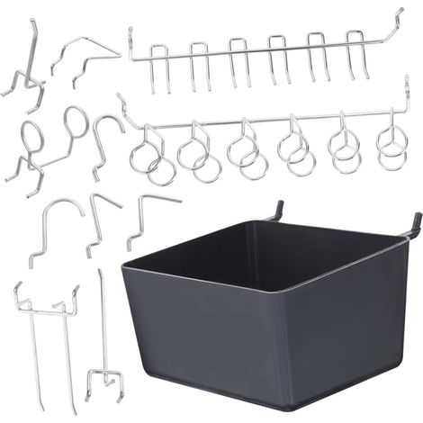 Ensemble d accessoires pour panneau perforé Unomor de 80 (1/5)