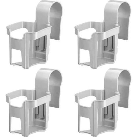 Porte-gobelets (kaki) - Non spécifié - 4 pièces - Plastique - Kaki - Rangement pour piscine (1/5)