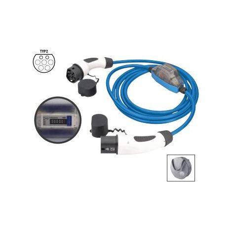 Cavo di ricarica a spirale per auto elettriche modalità 3 IP47 - SCHWABE - 65108